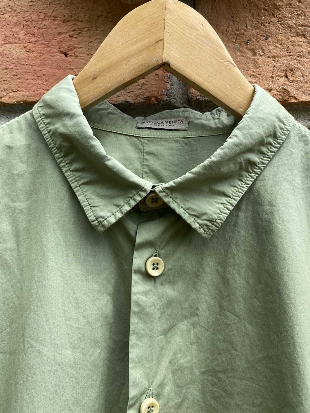 Bottega Veneta Bottega Veneta green shirt - image 2