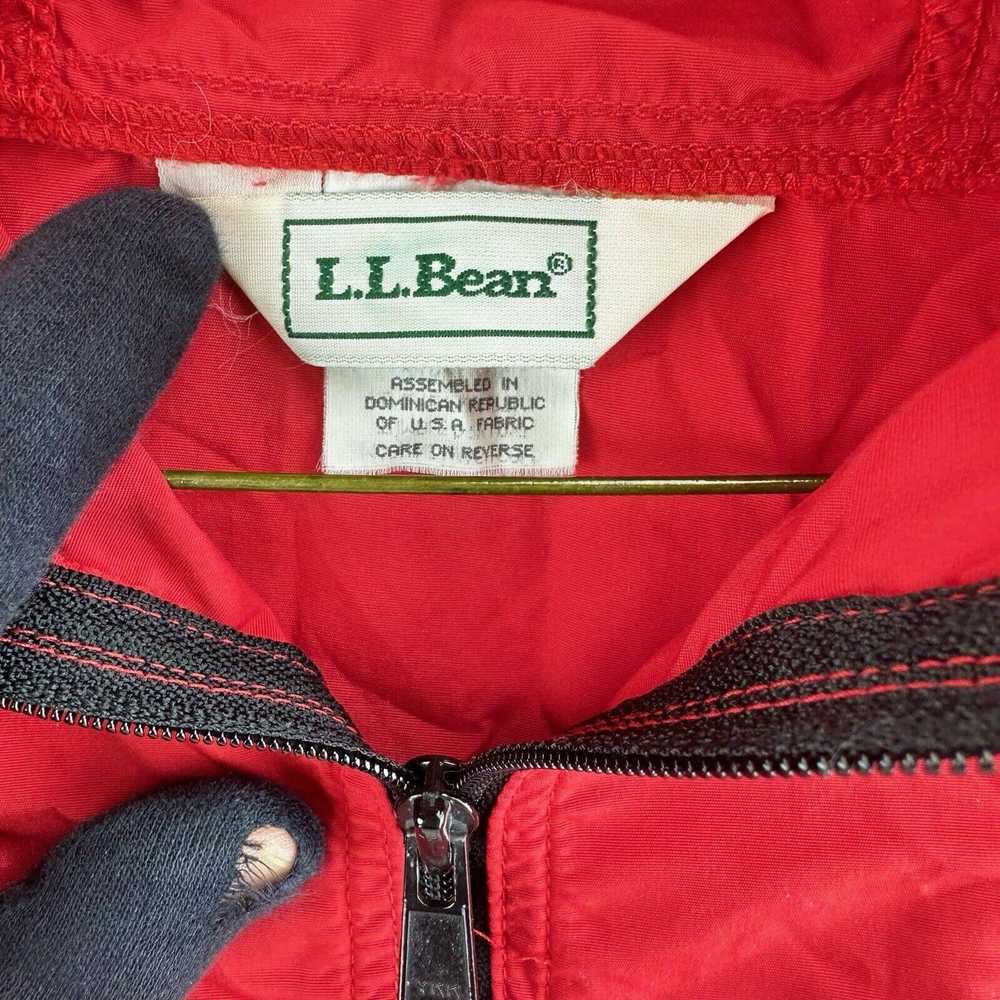 L.L. Bean Vintage LL Bean Windbreaker Jacket Pull… - image 12