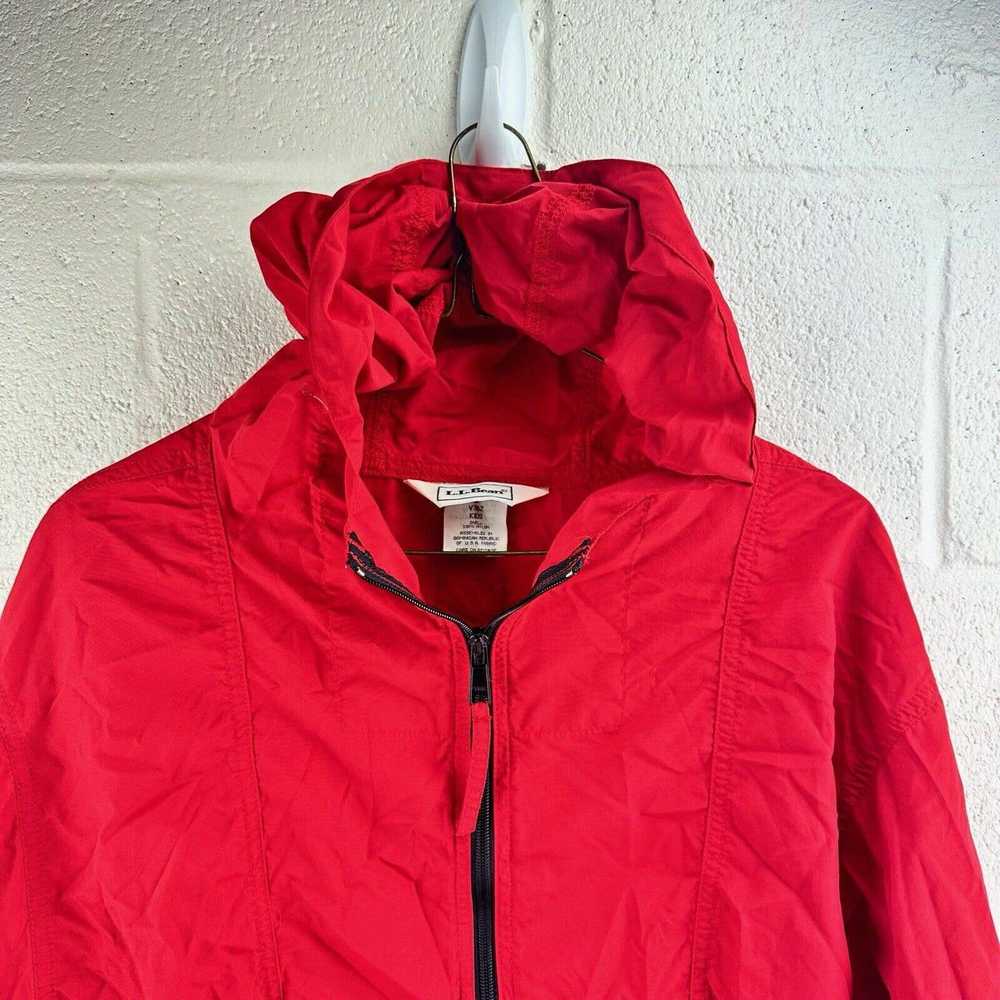 L.L. Bean Vintage LL Bean Windbreaker Jacket Pull… - image 3