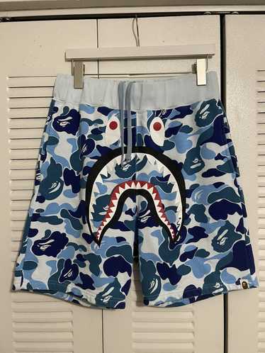 BAPE 1ST CAMO SHARK SS17 Sweat Shorts