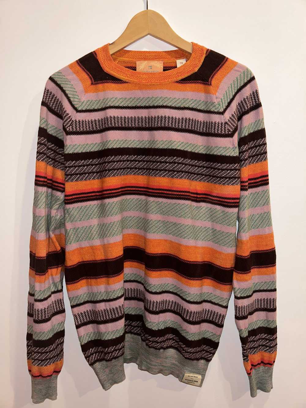 Scotch & Soda Crazy Stripes Sweater - image 1