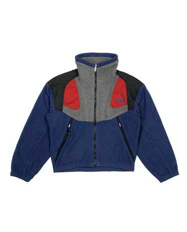 The North Face × Vintage TNF-X 90s Paneled Fleece… - image 1