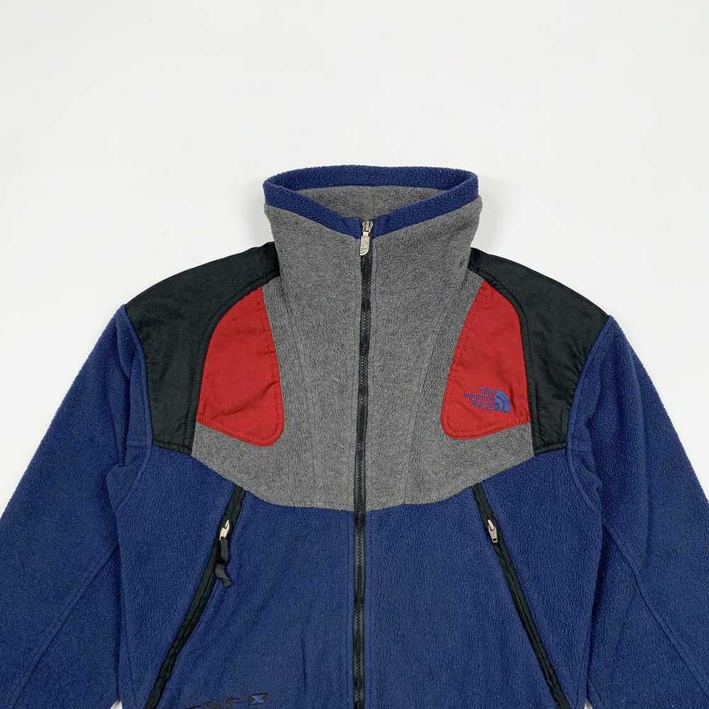 The North Face × Vintage TNF-X 90s Paneled Fleece… - image 2