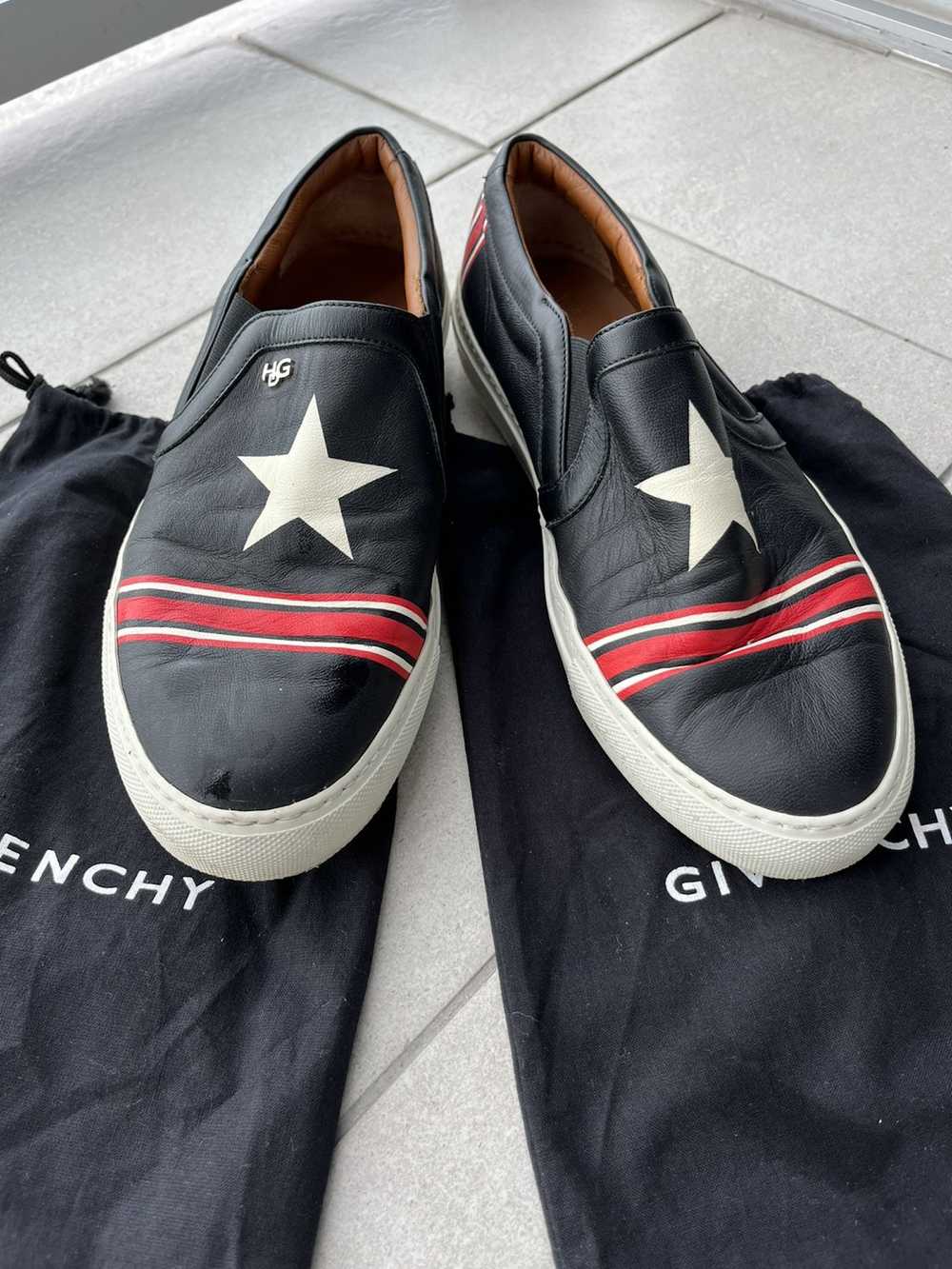 Givenchy Givenchy Star and Stripes Printed Skate … - image 1