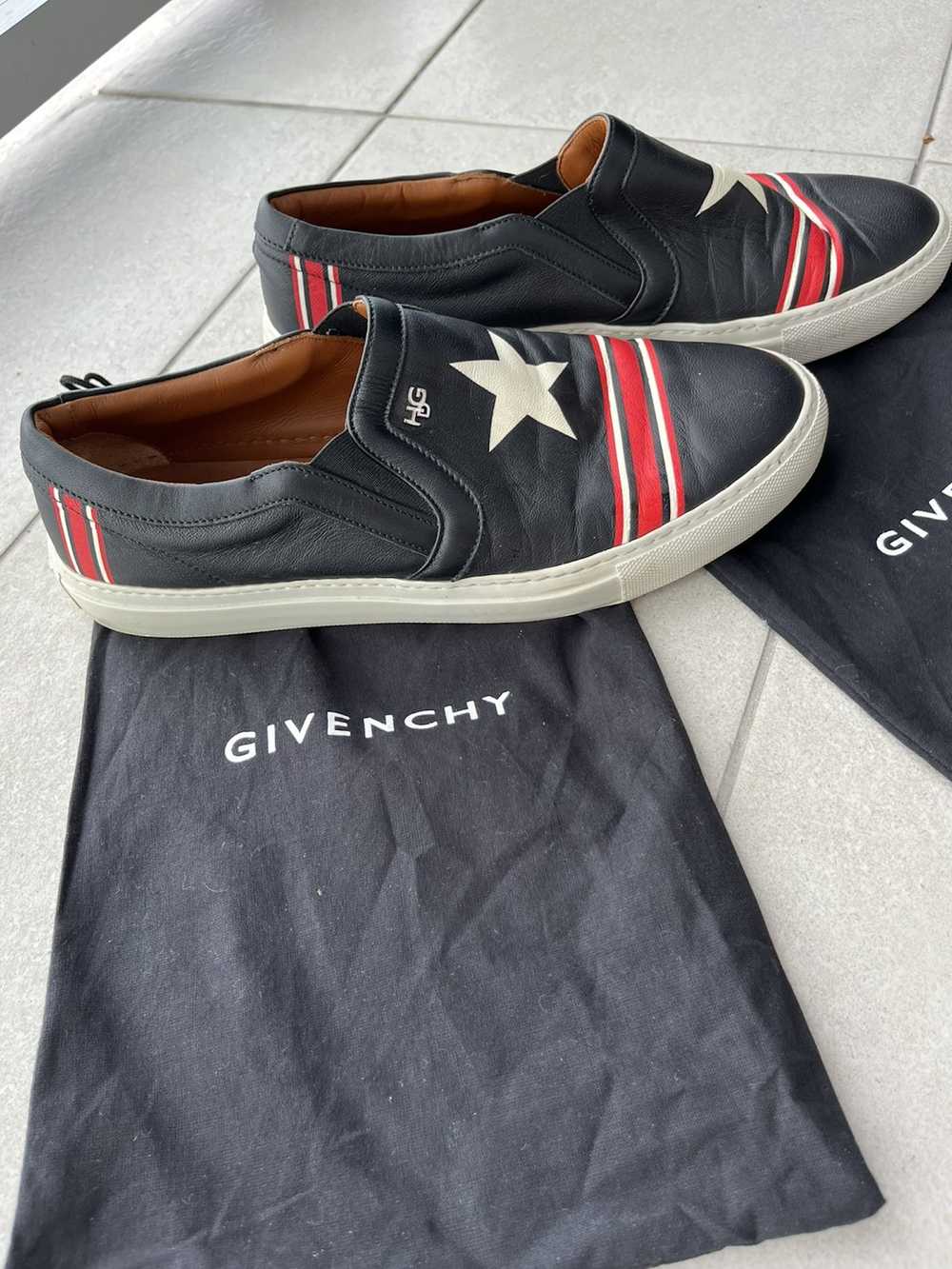 Givenchy Givenchy Star and Stripes Printed Skate … - image 4