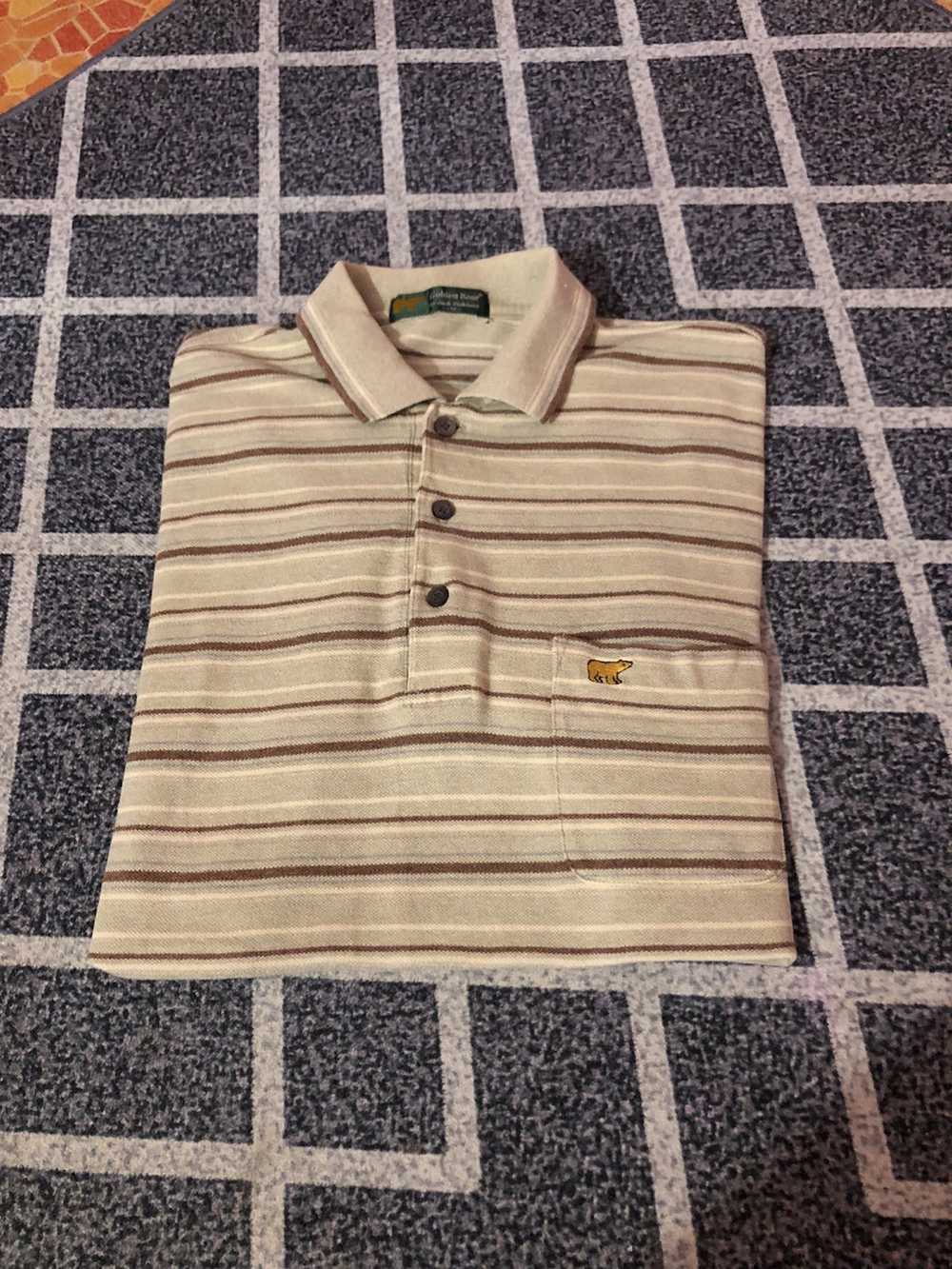 Designer × Golden Bear × Vintage Vintage Polo Tee… - image 1