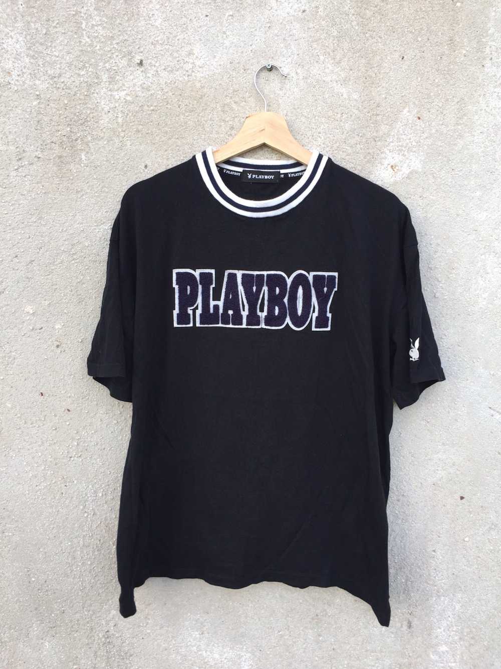Playboy Playboy with big logo short sleeve t shir… - image 1