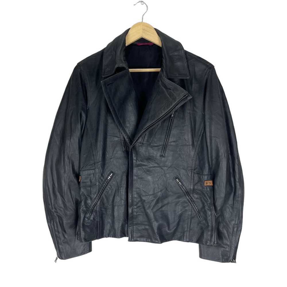 Leather Jacket × Paul Smith 🔥PAUL SMITH LONDON C… - image 2