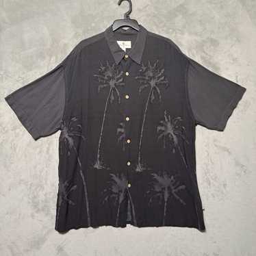 Island Shores Island Shores Shirt Mens XXL Black H