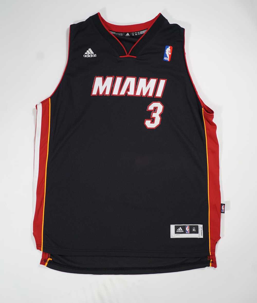 Nike Miami Heat Dri-Fit Dwayne Wade Shirt Size XL South Beach Blue  BV8773-422