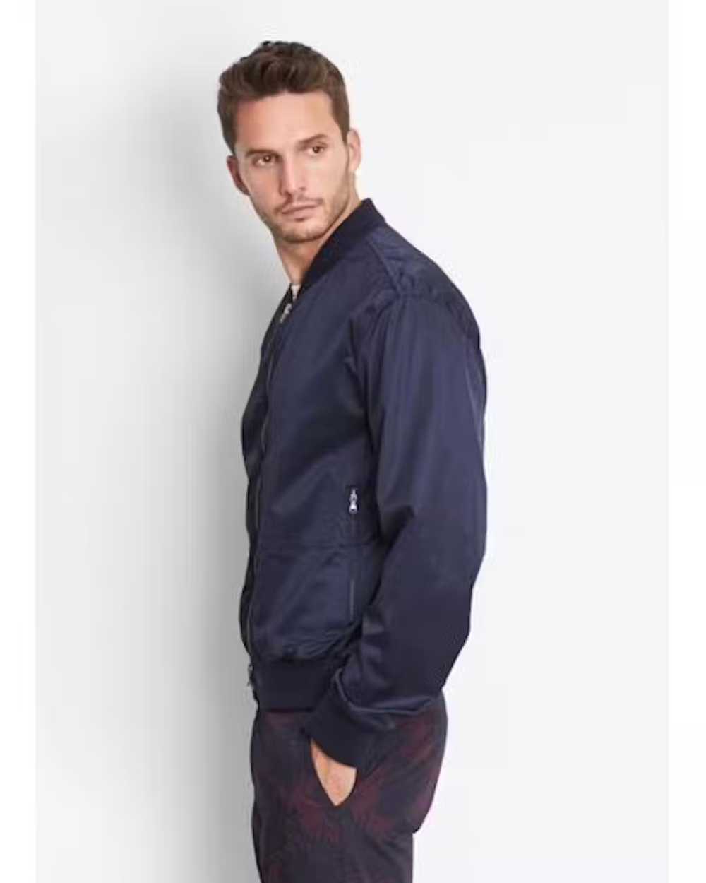 Vince Washed Satin Bomber Jacket - image 6