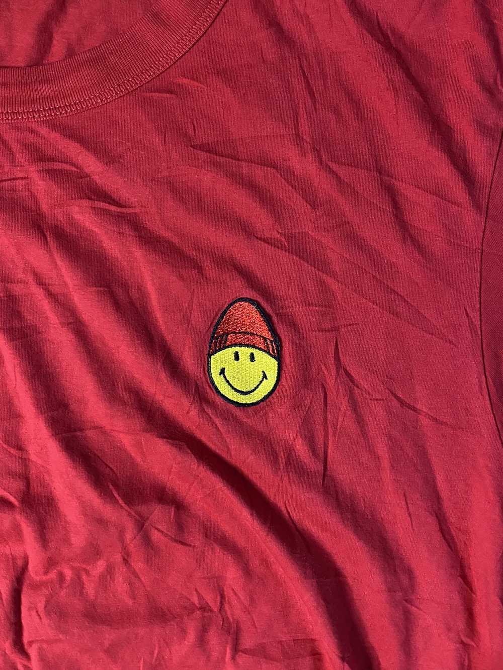 AMI AMI Alexandre Mattiussi Smiley Men's Red Cott… - image 5