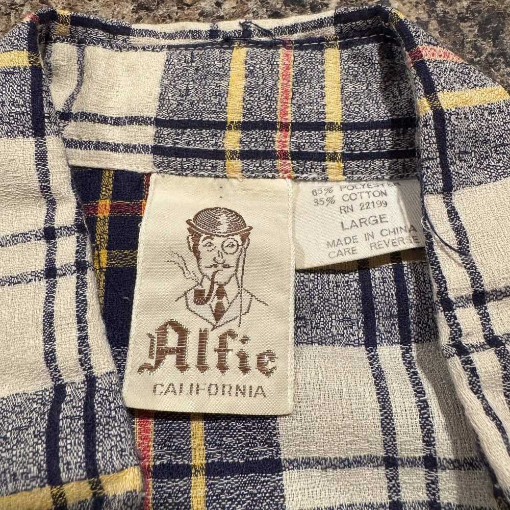 Other Alfie California Shirt Vintage Button Up Pl… - image 3