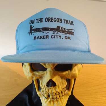 Hat × Trucker Hat × Vintage Vintage Baker City Ore