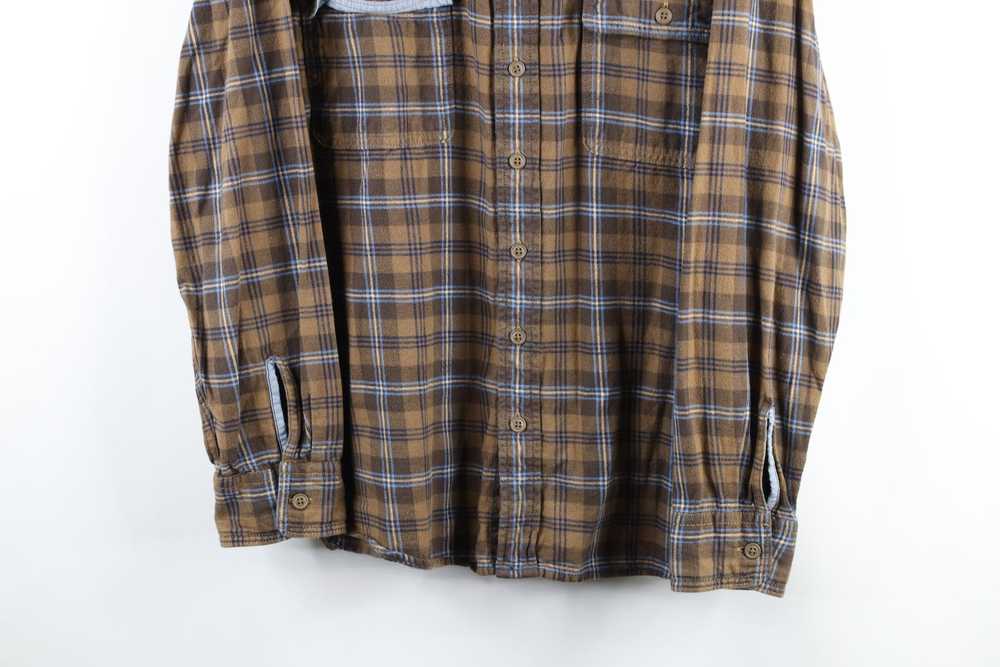 Gap × Vintage Vintage Gap Flannel Collared Button… - image 3