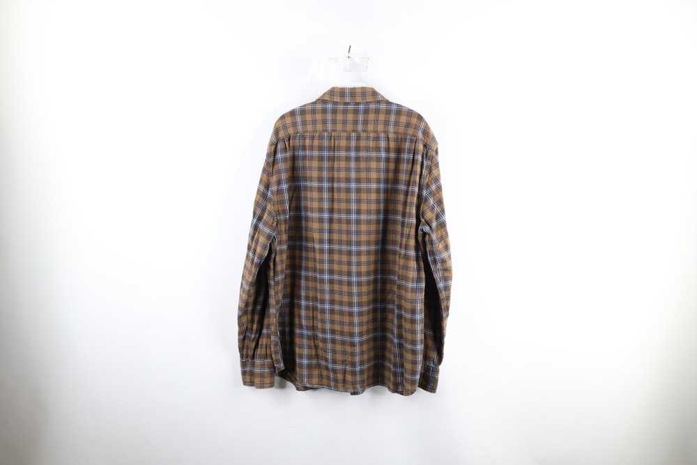 Gap × Vintage Vintage Gap Flannel Collared Button… - image 6