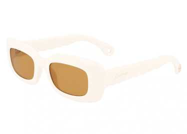 Managed by hewi Lanvin White Rectangular Sunglass… - image 1