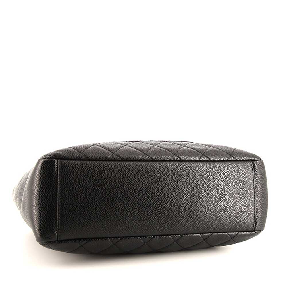 Chanel Shopping PTT shoulder bag in black quilted… - image 5