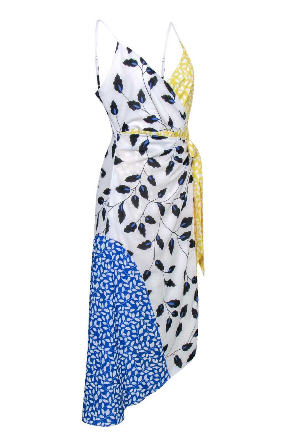 Yumi Kim - White, Yellow, & Black Floral Dress Sz… - image 2