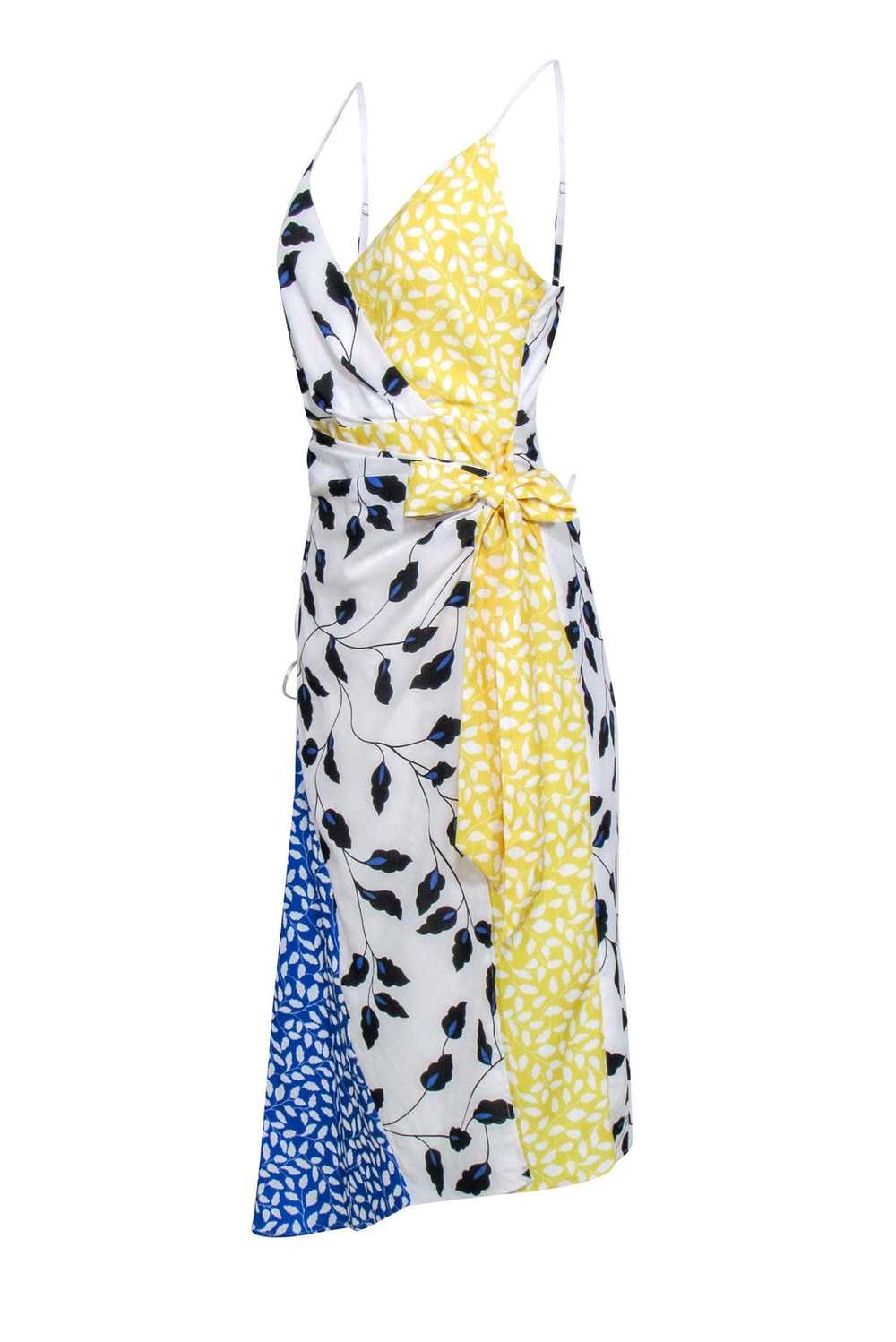 Yumi Kim - White, Yellow, & Black Floral Dress Sz… - image 3