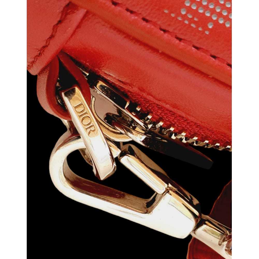 Dior Saddle rectangular leather crossbody bag - image 4