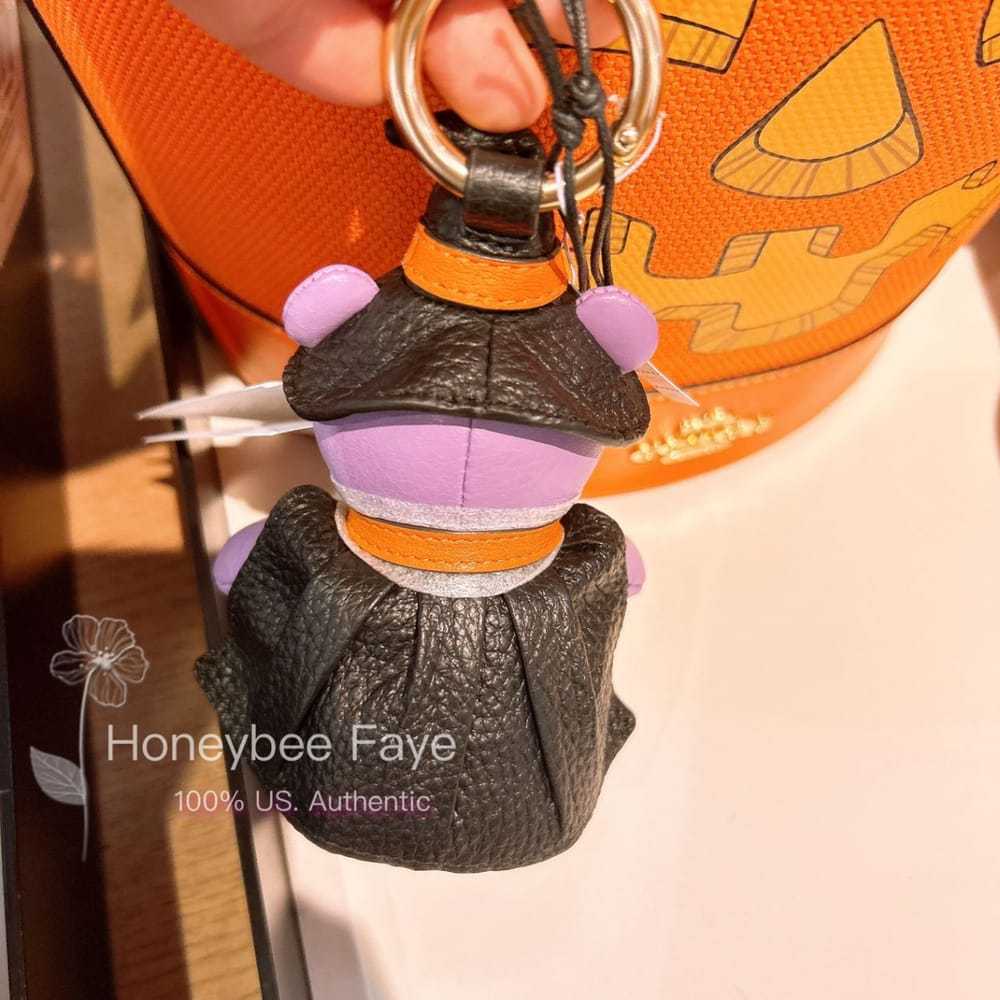 Coach Leather bag charm - image 3