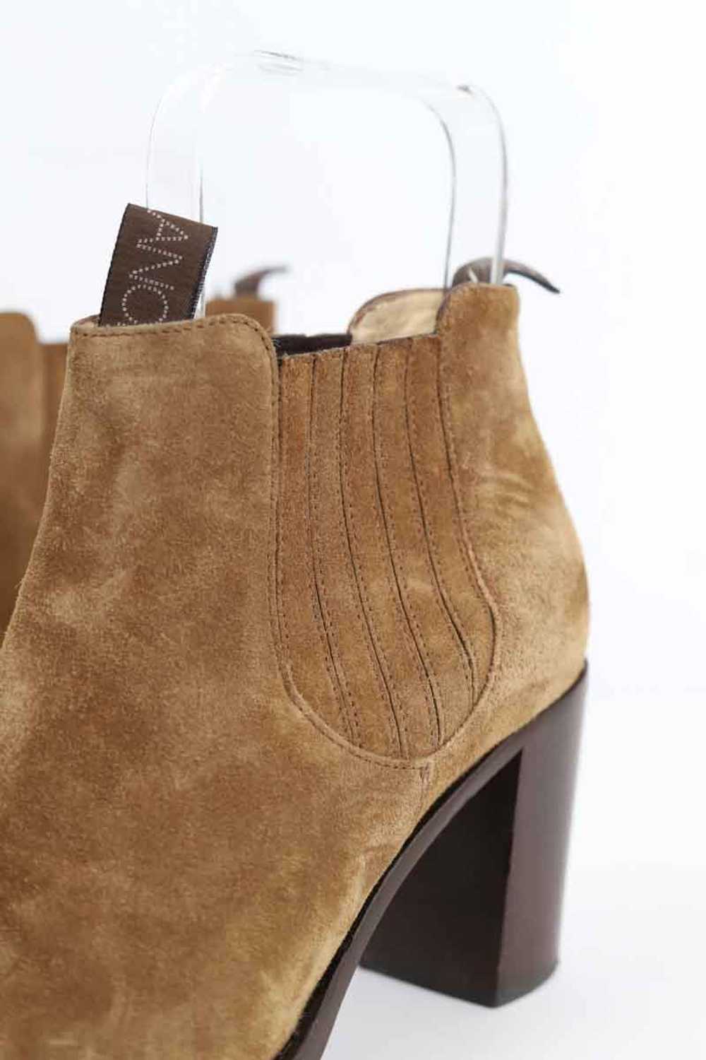 Circular Clothing Boots en cuir Free Lance beige.… - image 4
