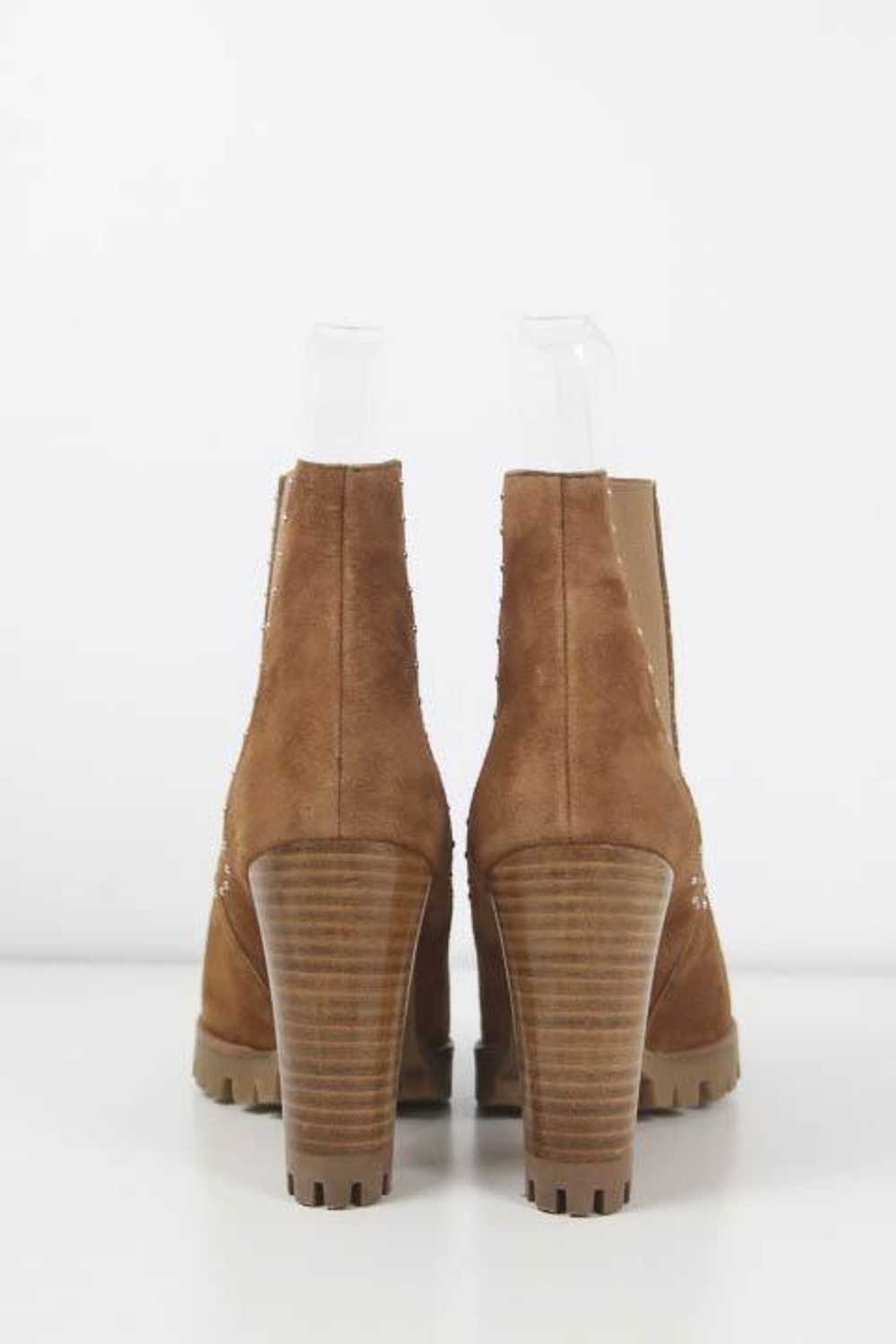 Circular Clothing Boots en daim Bobbies marron 10… - image 2