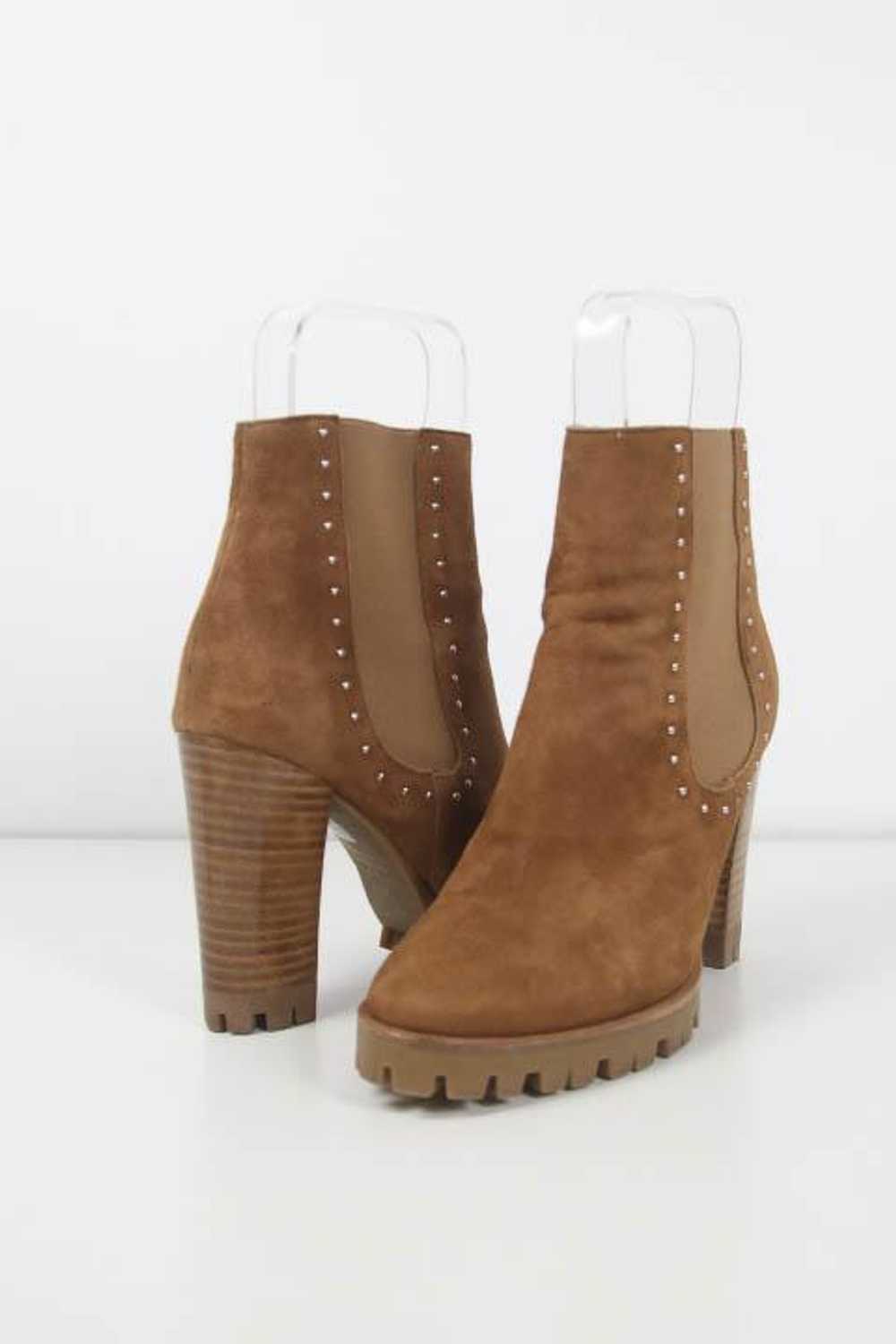 Circular Clothing Boots en daim Bobbies marron 10… - image 3