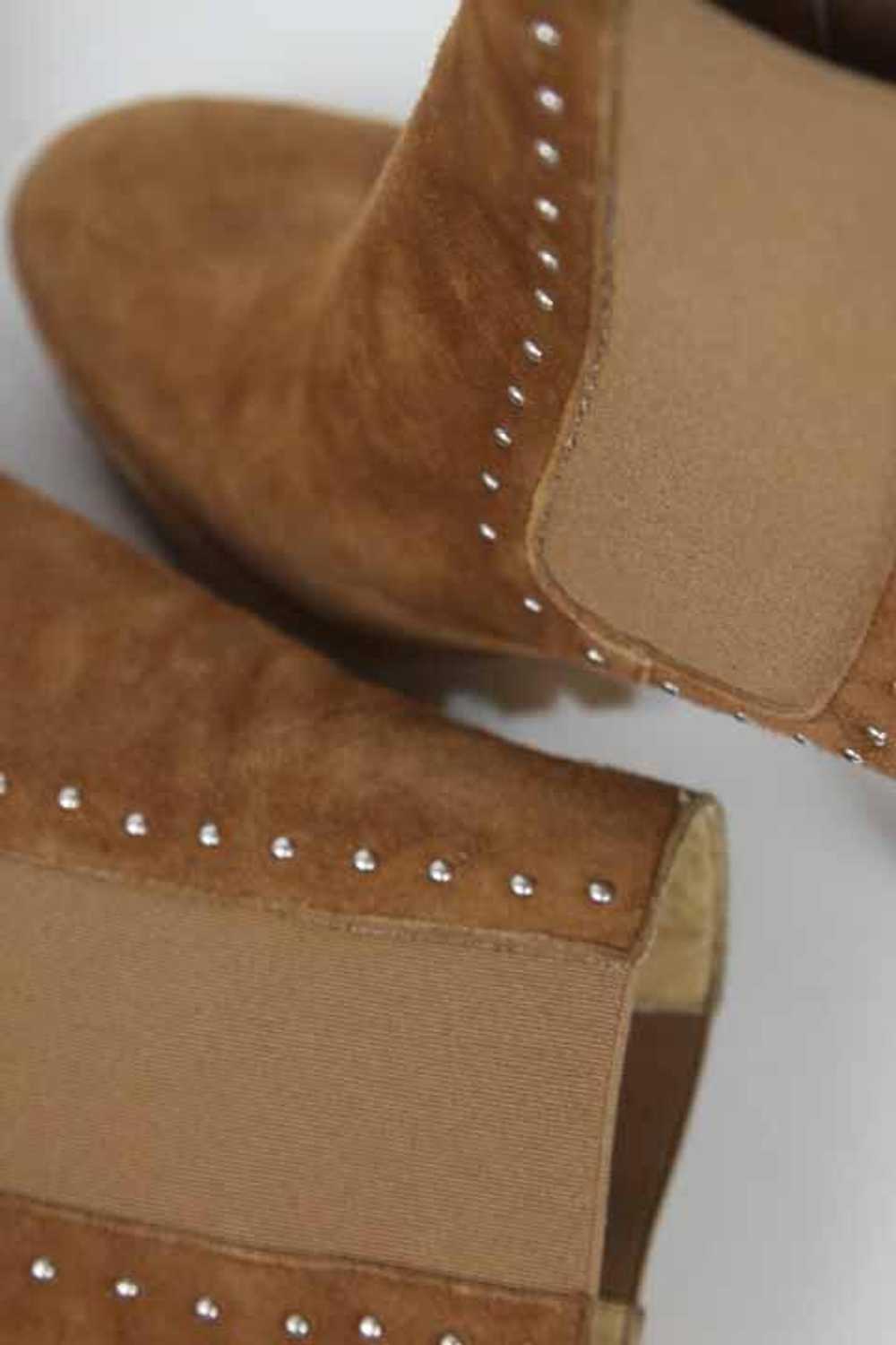 Circular Clothing Boots en daim Bobbies marron 10… - image 5