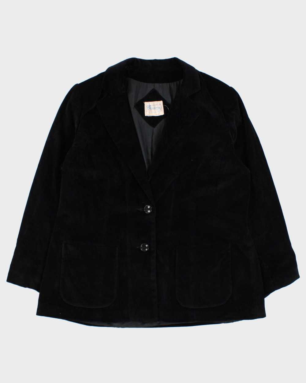 Vintage Perspective Velvet Blazer - L - image 1