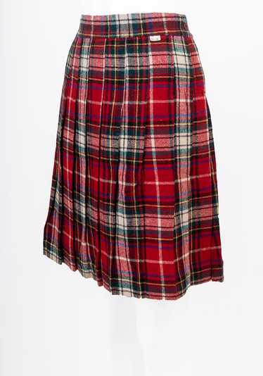 Thirties Tartan Plaid Skirt