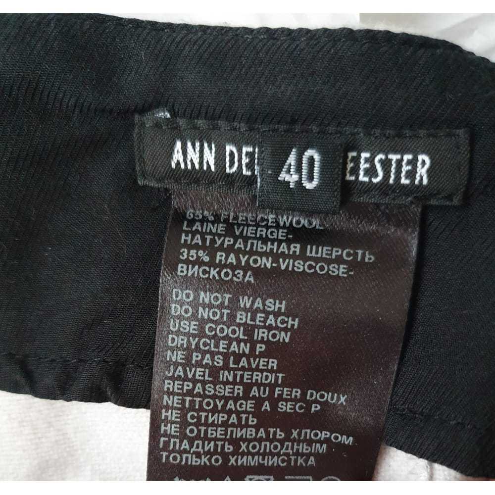 Ann Demeulemeester Wool mini skirt - image 2