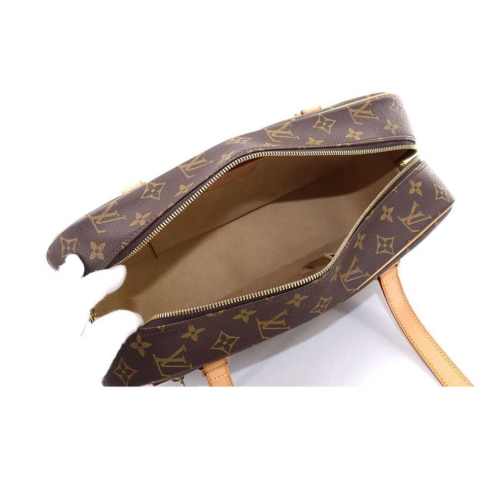 Louis Vuitton Tambourin Monogram Canvas Brown Leather ref.489439 - Joli  Closet