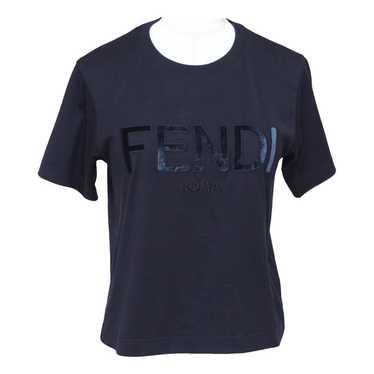 RvceShops - PMAA089E23JER0010110 - Shirt 'White Black'  Fendi Kids FF-logo  embroidery sweatshirt - Palm Angels White Monogram T