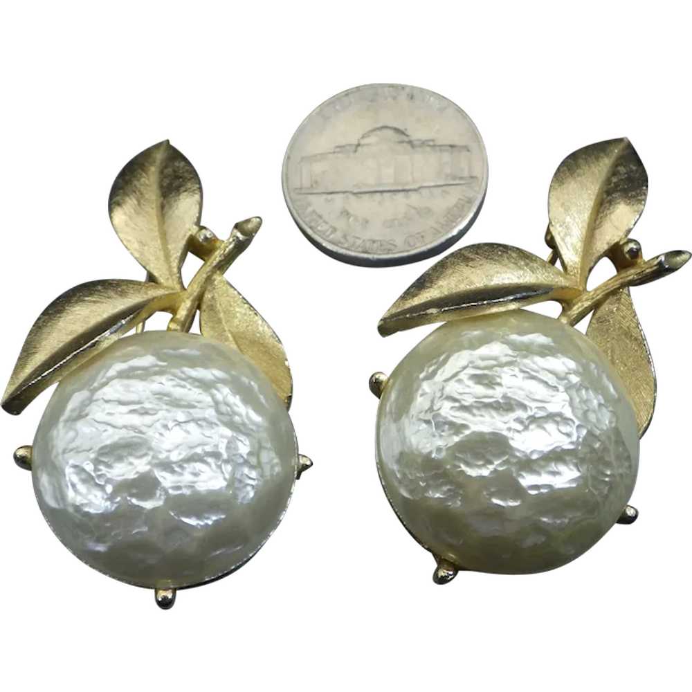 Sarah Coventry Scatter Brooch Set, Pearl Bloom, 1… - image 1