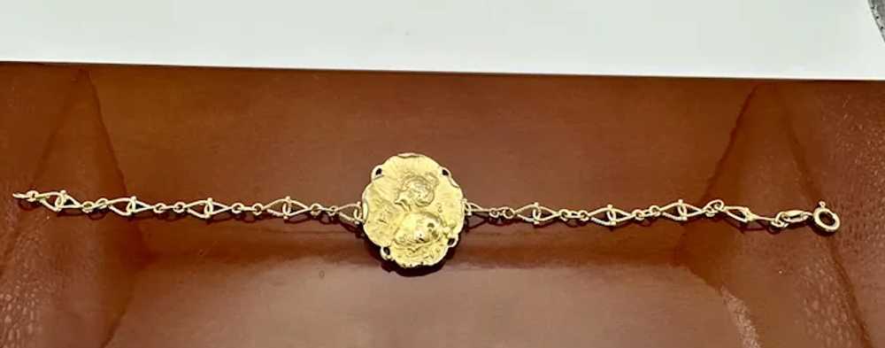 French 18K Art Nouveau Bracelet- One Of A Kind - image 2