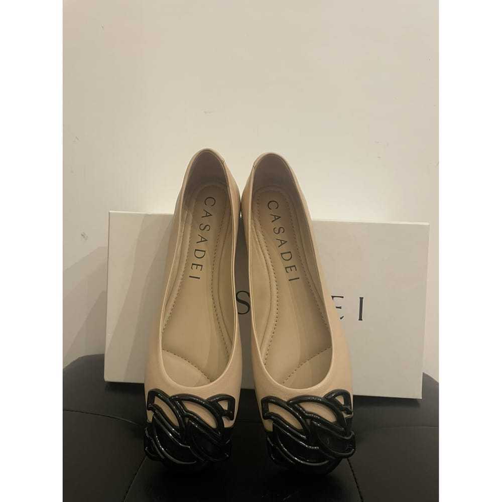 Casadei Leather ballet flats - image 2