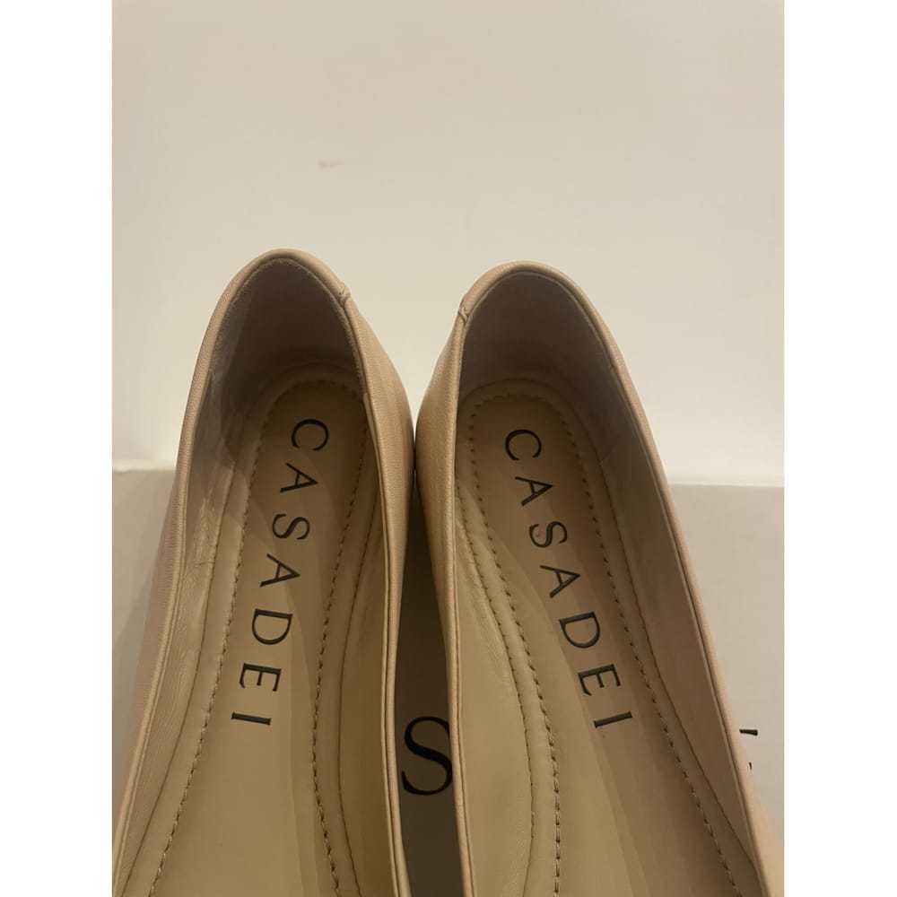 Casadei Leather ballet flats - image 4