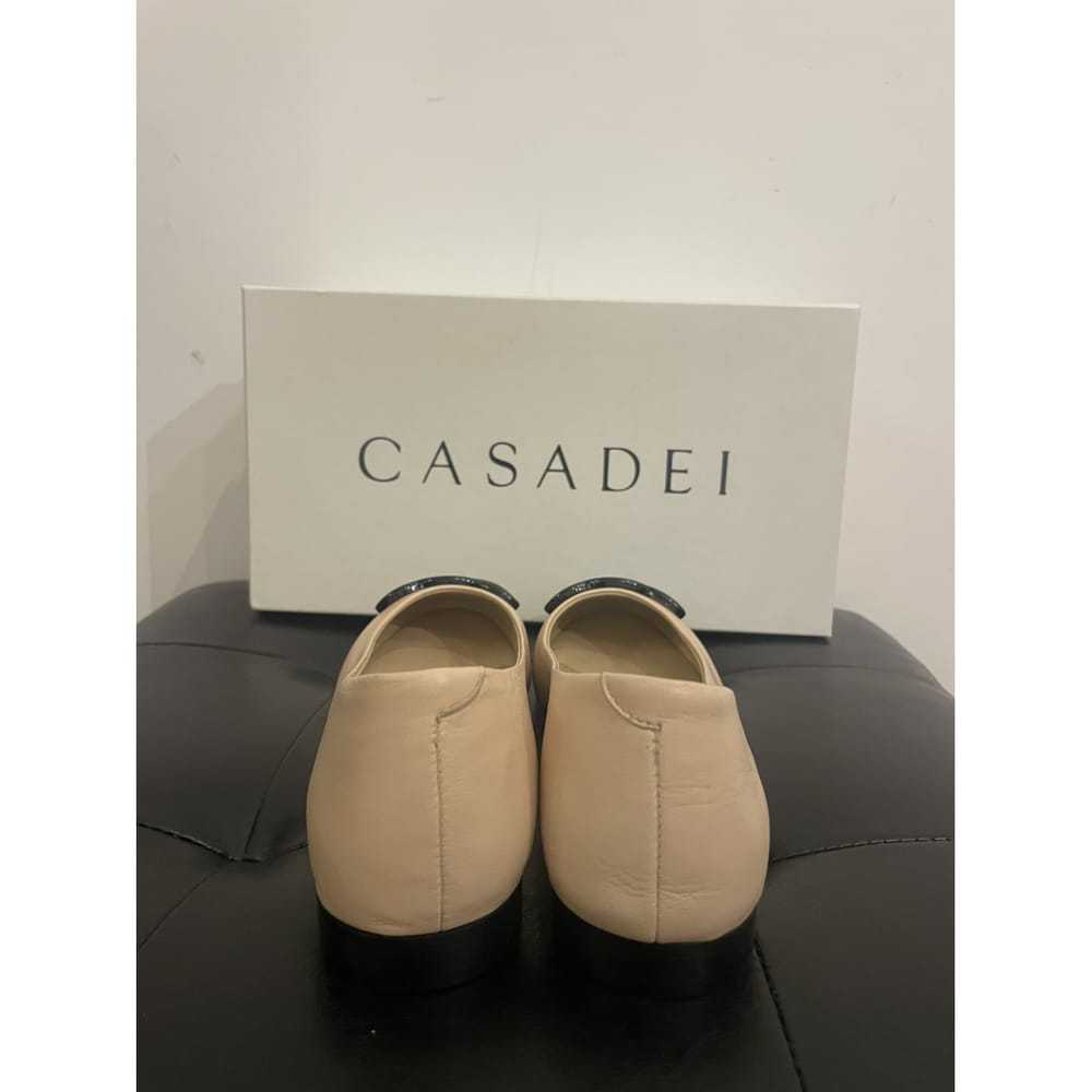 Casadei Leather ballet flats - image 6