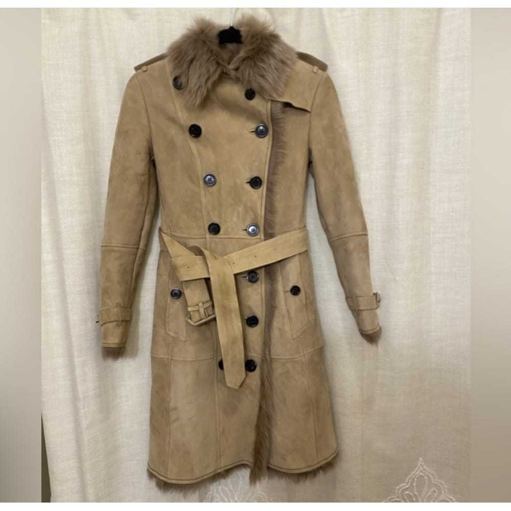 Burberry Shearling coat - image 4