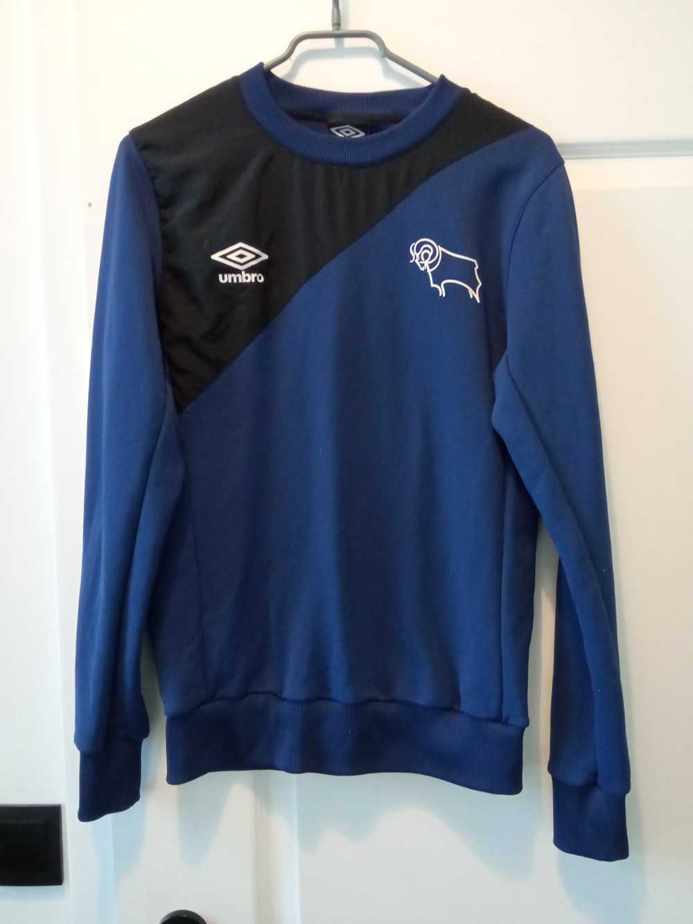 Umbro × Vintage Derby County Football Training Top - image 1