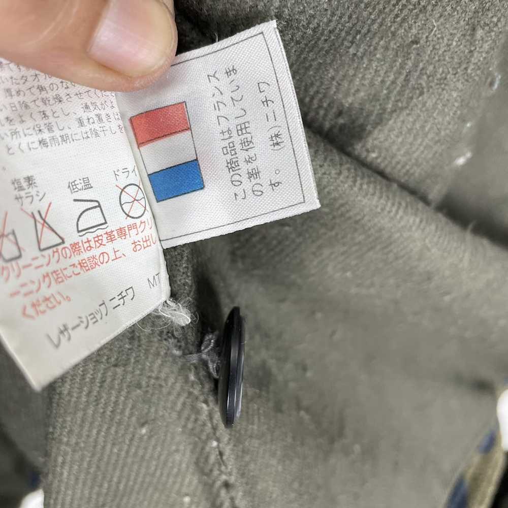 Japanese Brand × Leather Jacket × Vintage 🌟WIND … - image 11