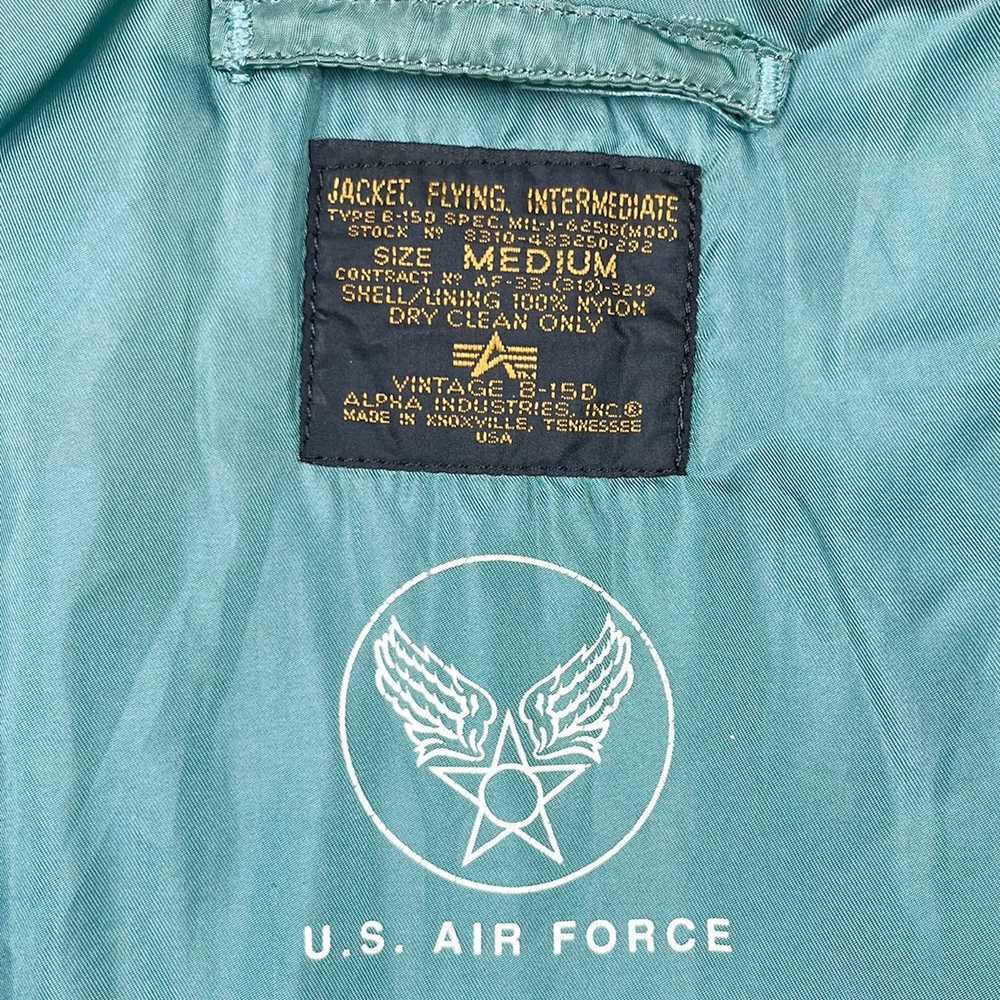 Alpha Industries × Us Air Force × Vintage Vintage… - image 5