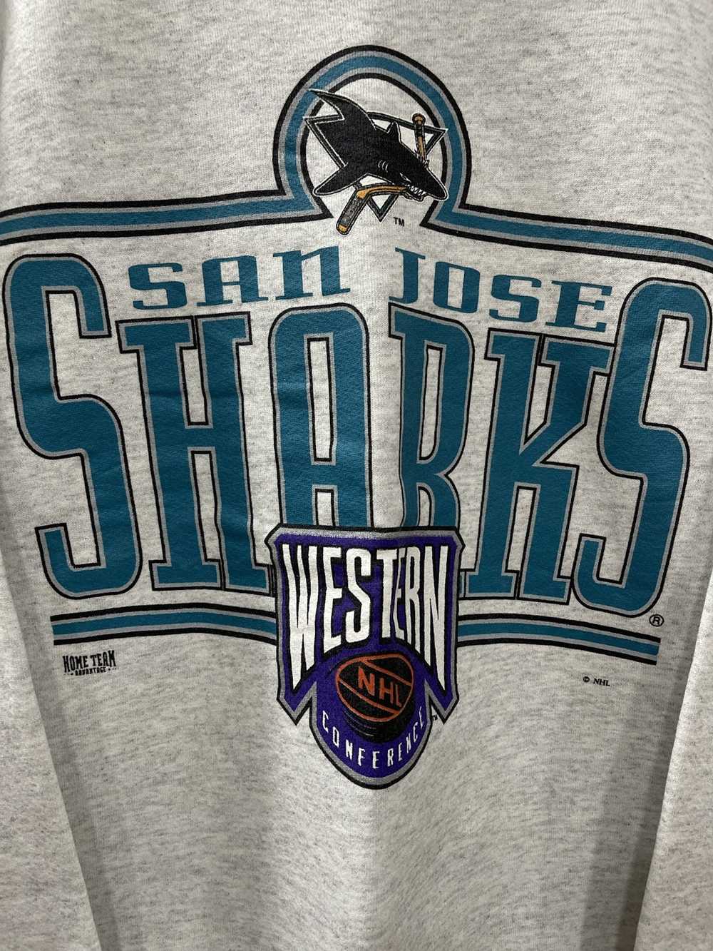NHL × Sportswear × Streetwear Vintage San Jose Sh… - image 2