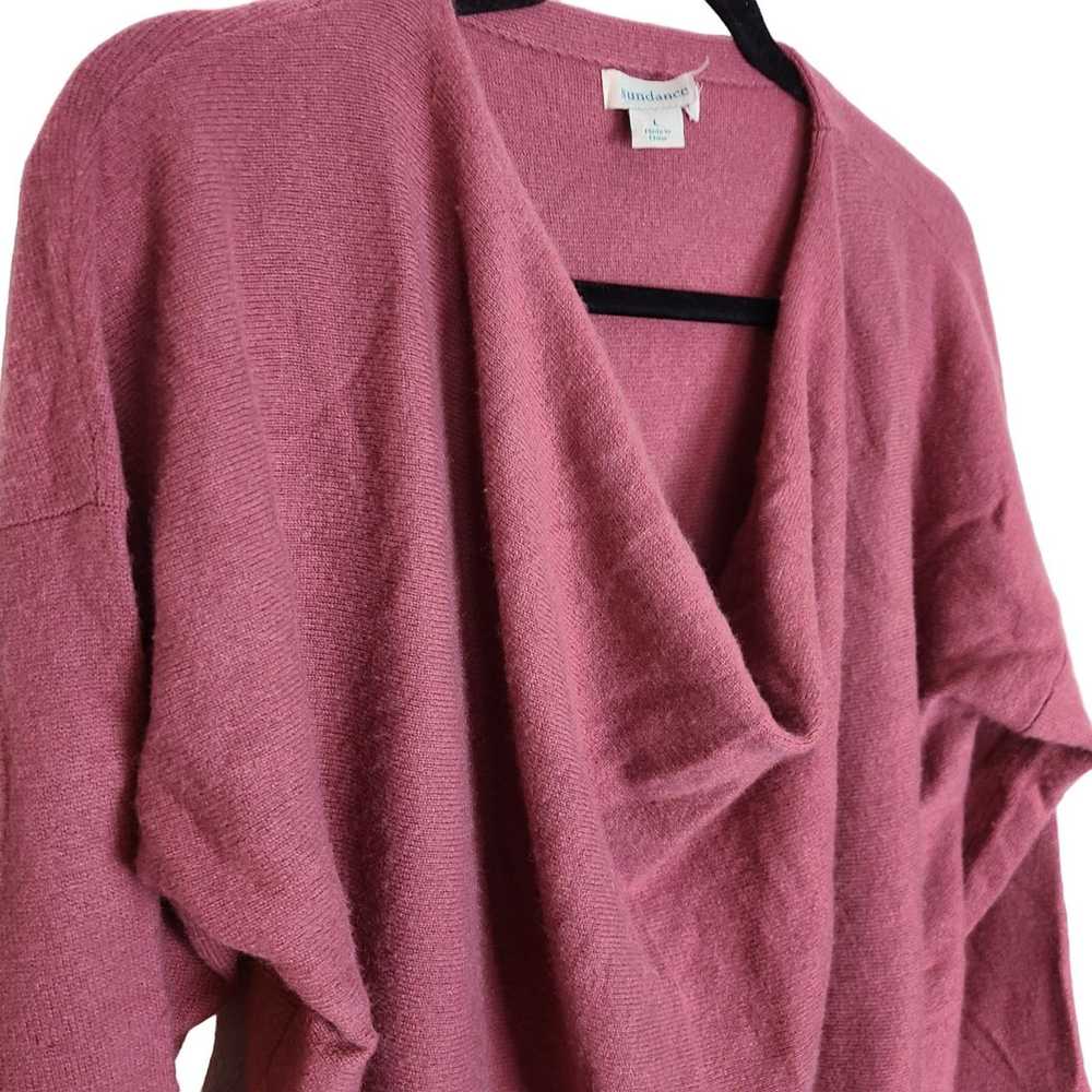 Other Sundance Womens L Pink Long Sleeves Cowl Ne… - image 5