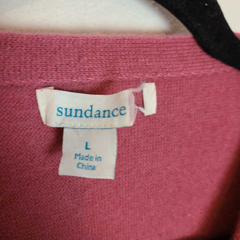 Other Sundance Womens L Pink Long Sleeves Cowl Ne… - image 6