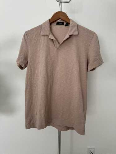 Theory Theory Willem Cosmos buttonless poloshirt