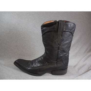 Handmade Innovations Boots Men Sz 27 Mex 8 Men Bl… - image 1