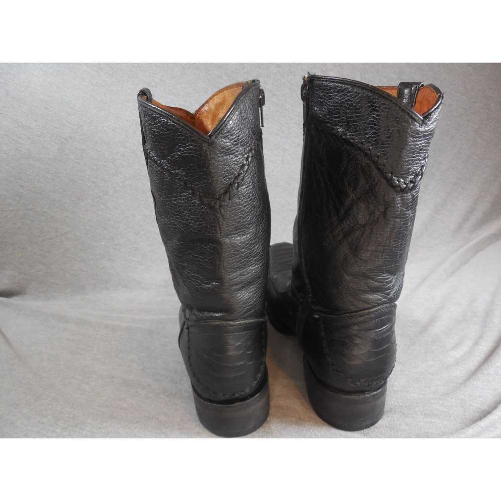 Handmade Innovations Boots Men Sz 27 Mex 8 Men Bl… - image 3